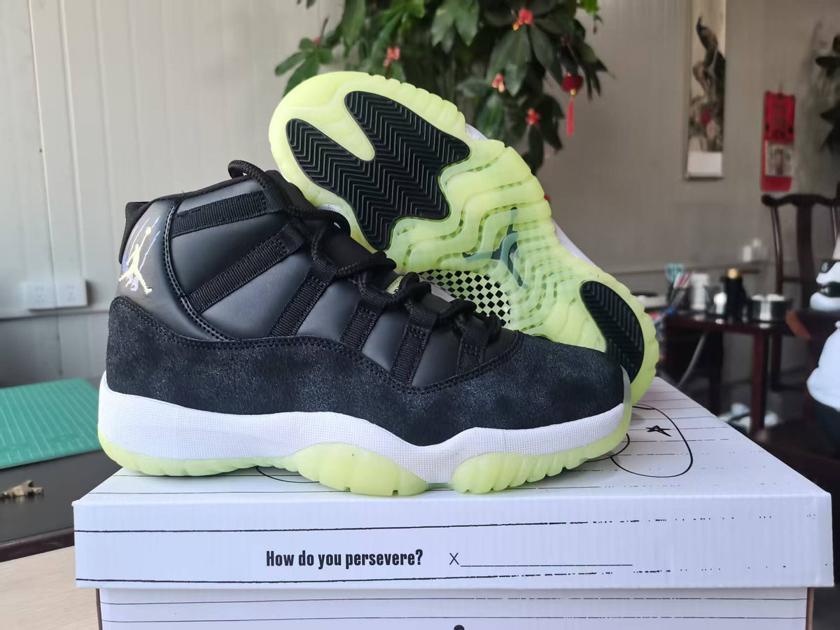 Air Jordan 11 Retro "Inner Beast" Black Volt
