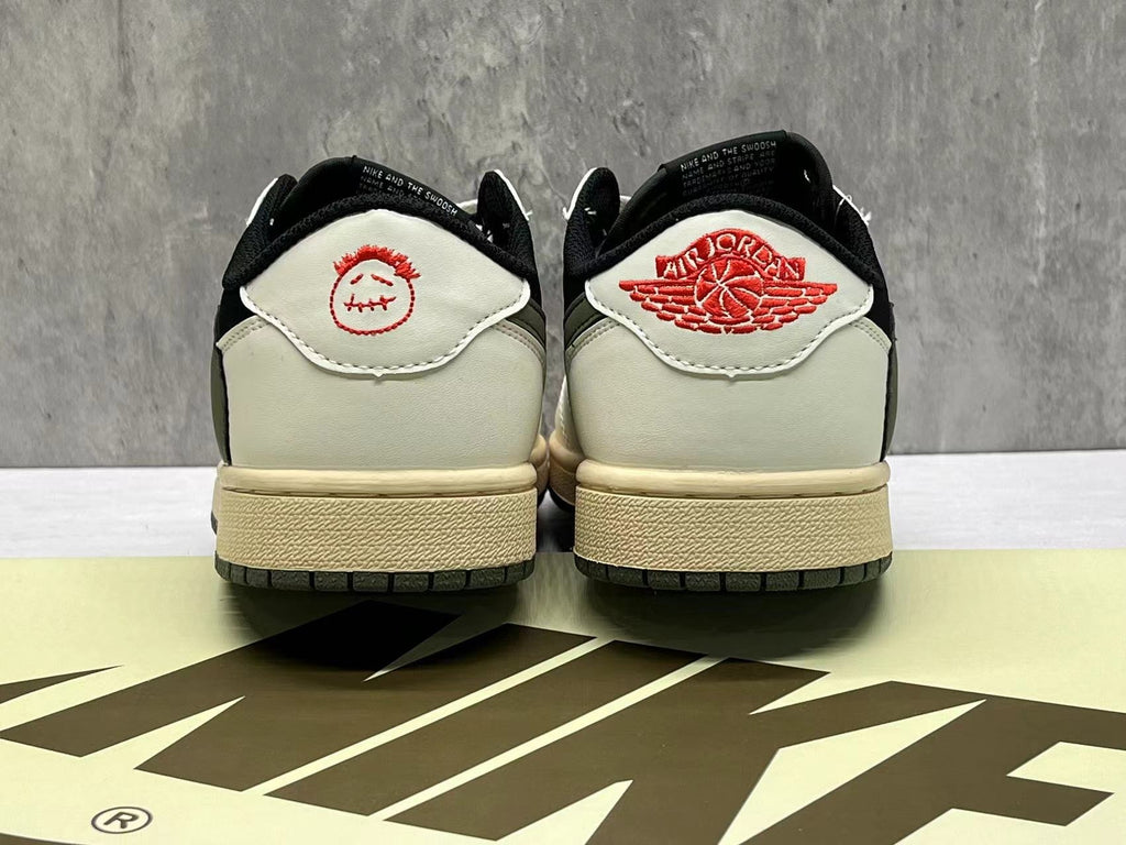 Air Jordan 1 Low TS 5.0 “Medium Olive Reverse Hook”
