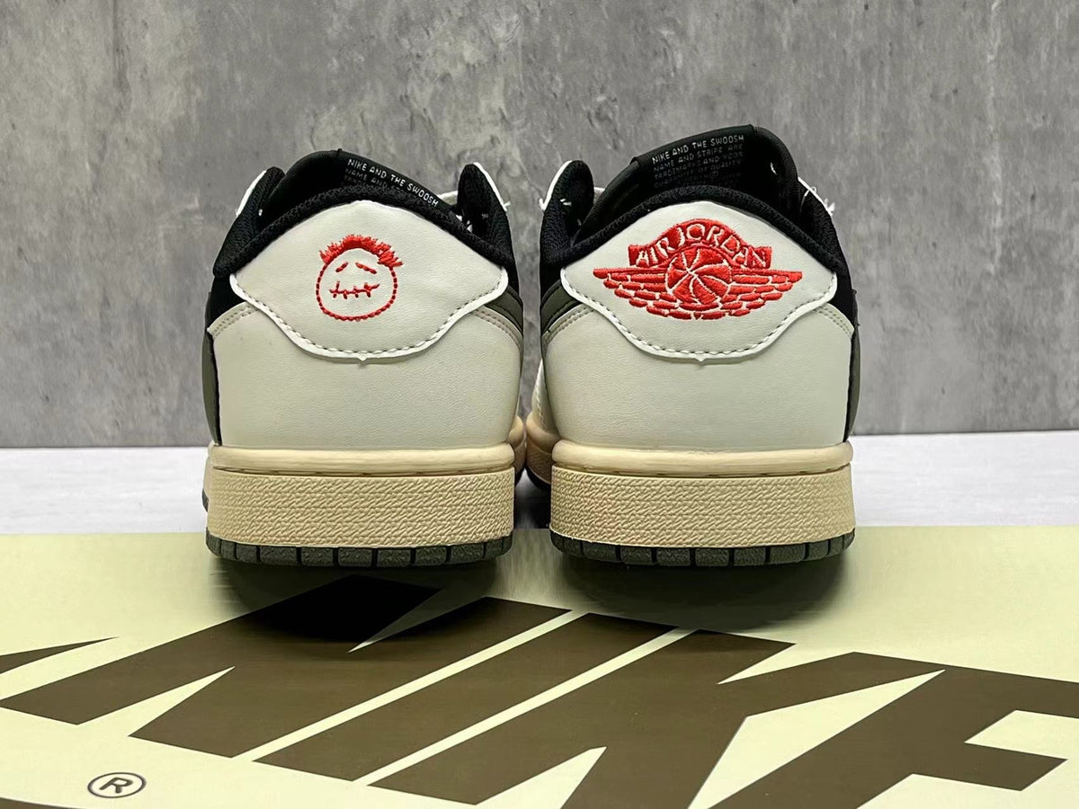 Air Jordan 1 Low TS 5.0 “Medium Olive Reverse Hook”