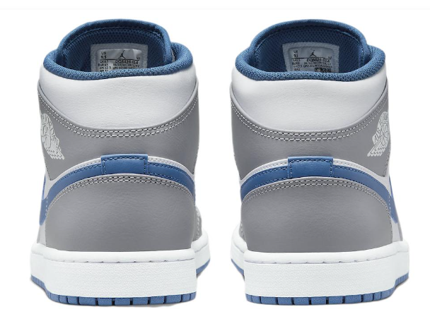 Air Jordan 1 Mid “Cement Grey True Blue” DQ8426-014