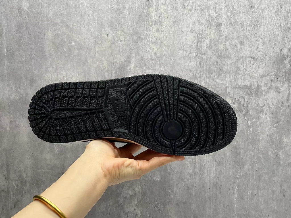 Air Jordan 1 D “Black & Beige Pattern”