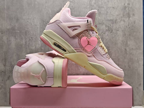 (WMNS) Air Jordan 4 Retro "Pearl Pink and Iced Carmine"