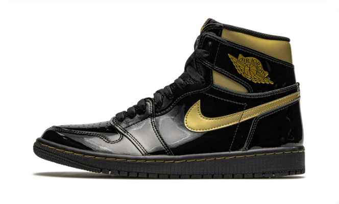 Air Jordan 1 Retro High OG “Black Metallic Gold” 555088-032