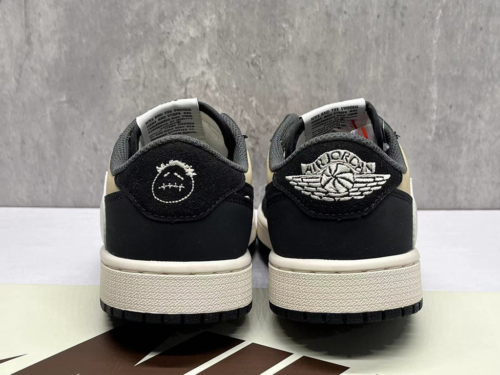 Air Jordan 1 D “Black & Beige Pattern”
