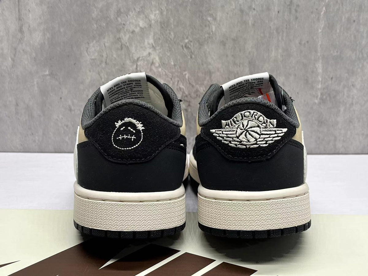 Air Jordan 1 D “Black & Beige Pattern”