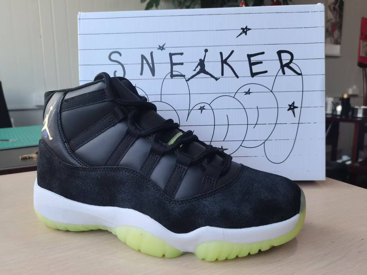 Air Jordan 11 Retro "Inner Beast" Black Volt
