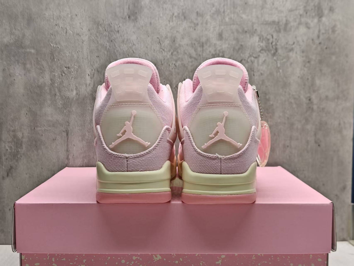 (WMNS) Air Jordan 4 Retro "Pearl Pink and Iced Carmine"